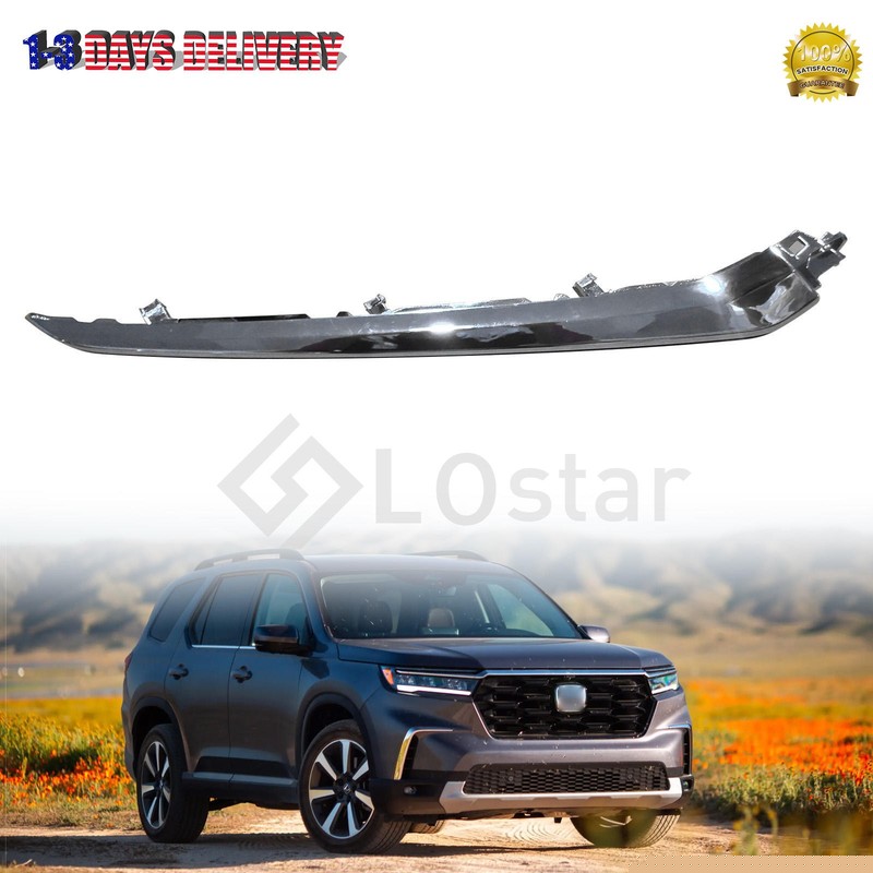 For 2023-2025 Honda Pilot Front Grille Trim Grill Passenger Right Side HO1213136