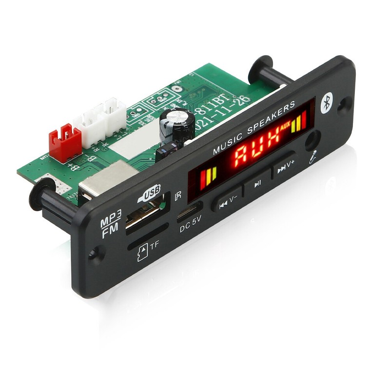 20W*2 Amplifier Bluetooth MP3 Player Decoder Board 12V Car FM Radio Module gallery