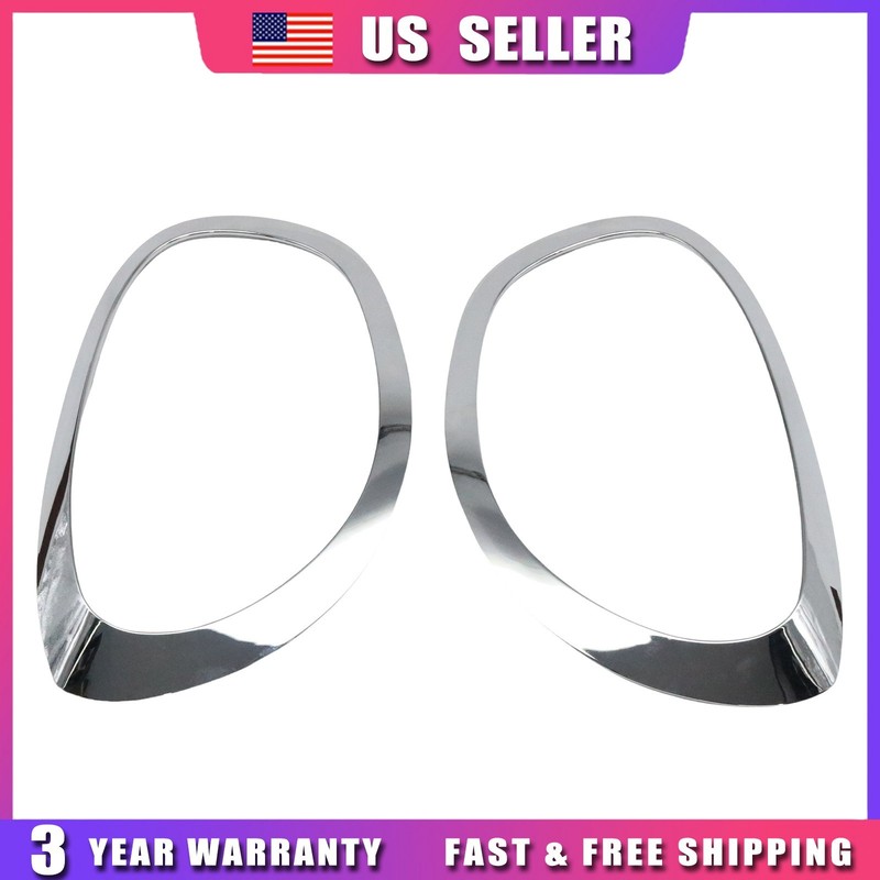 New Headlight Ret Ring Left + Right Side For Mini Cooper Countryman 2017-2024 US