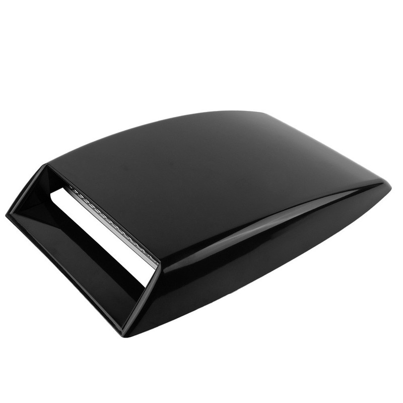 ✅1x Useful Black Car SUV/Decorative Air Flow Intake Scoop Bonnet Vent Cover Hood