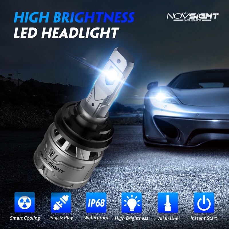For TOYOTA CAMRY 【2007 - 2023】 2x H11 LED Headlight Bulbs Kit Low Beams 13000LM gallery