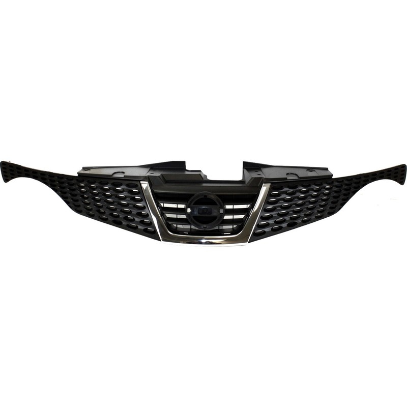 Grille For 2011-2014 Nissan Juke Black Plastic