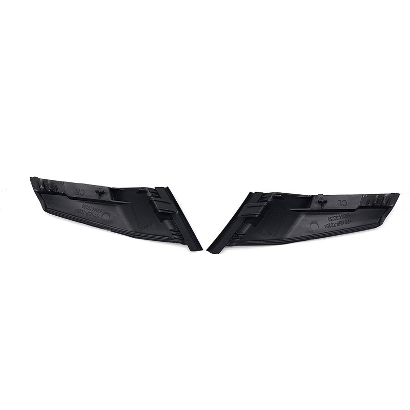 For Toyota Corolla 2014-2019 Front Wiper Side Cowl Extension Cover Trim Set of 2