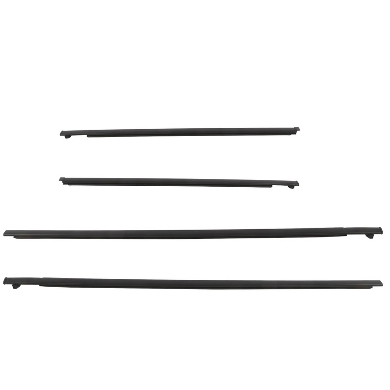 4PCS For TOYOTA 4RUNNER 1996-01 Door Glass Belt Outer Molding Weatherstrip gallery
