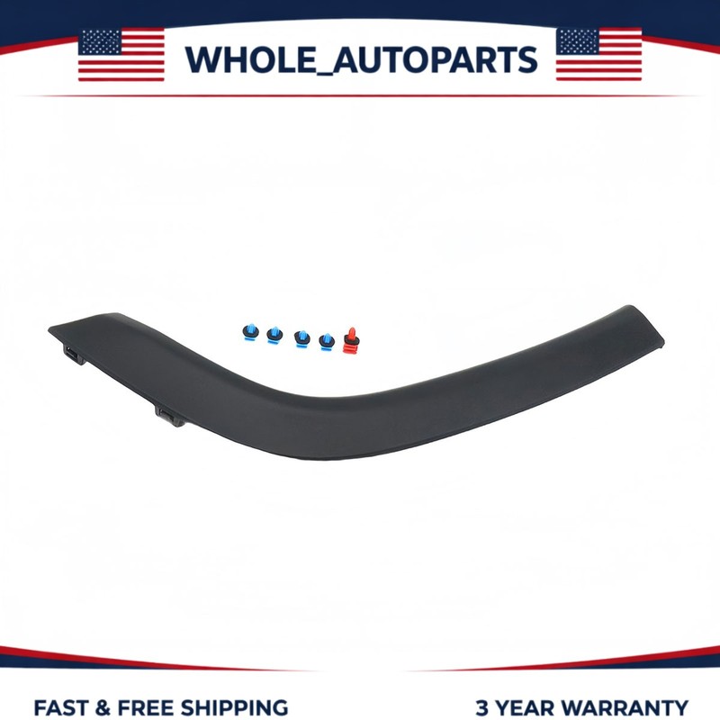 Wheel Opening Molding Fender Flare Rear Driver Side For 2017-2025 Jeep Compass