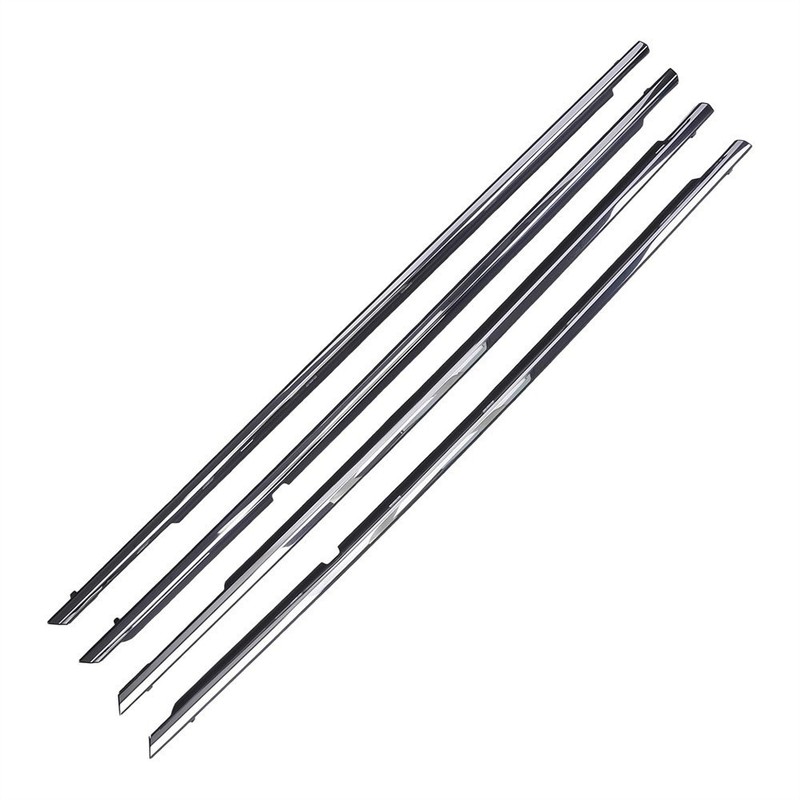 4Pcs Window Molding Trim Weather Strip Seal Strip for 2002-2006 Toyota Camry gallery