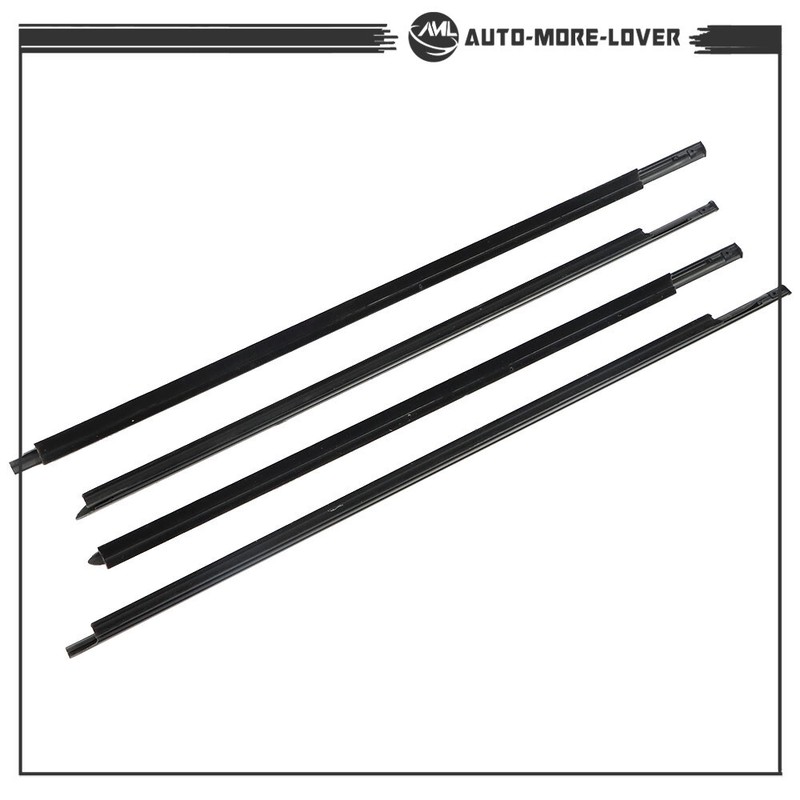 Weatherstrip Window Moulding Trim Seal Belt For 2009-2021 Ram 1500 2500 3500 gallery