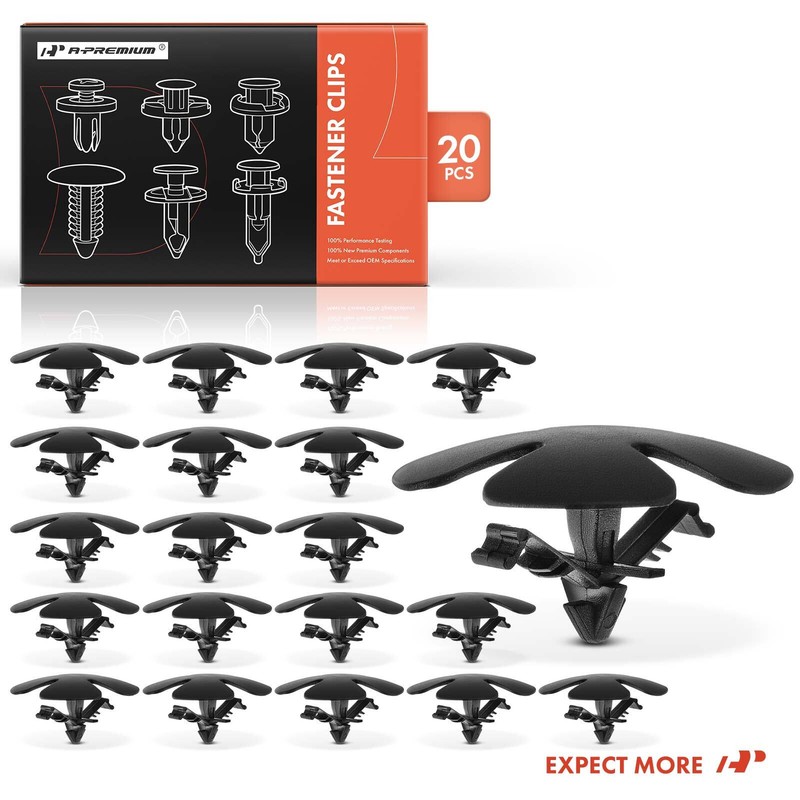 A-Premium 20x 15mm x 21mm Hood Insulation Retainer Fasteners Clip for Honda CR-V gallery