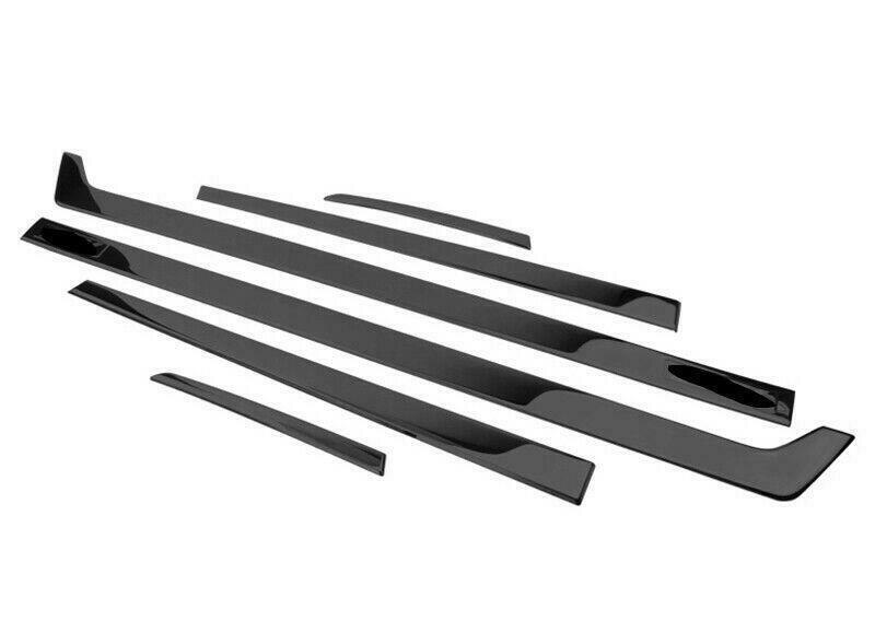 For 2017-2022 Honda CR-V CRV Glossy Black Side Door Body Molding Trim Cover 6Pcs gallery