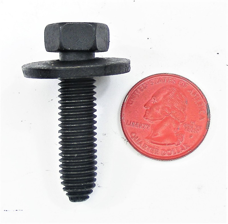GM Frame Bolts- M10-1.50 x 40mm Long- 15mm Hex- 28mm Washer- 10 bolts- #105 gallery