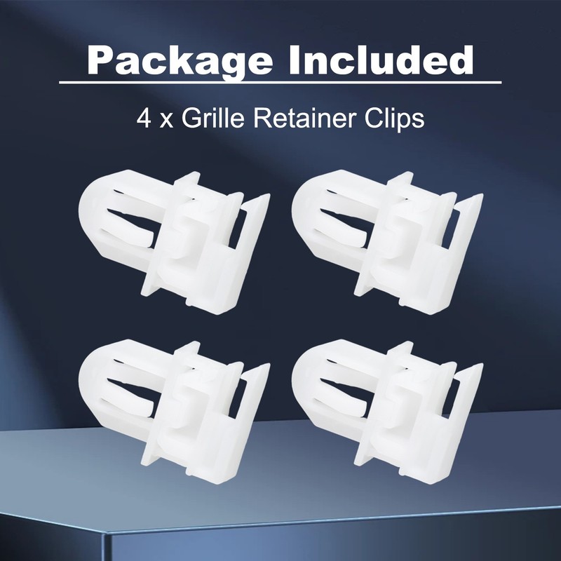Grille Retainer Clip Set of 4 Plastic for 2009 2010 Hummer H3 H3T 11561829 gallery