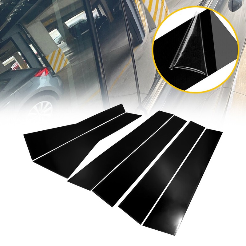 For 2017 2018 2019 2020 2021 HONDA CRV Pillar Post Window Door Trim Cover EOA gallery