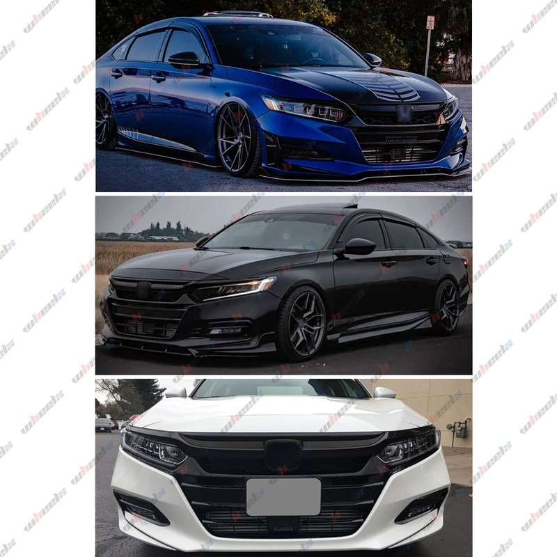 For Honda Accord Sedan 2018-2020 10th Gen Sport JDM Style Replaced Front Grille gallery