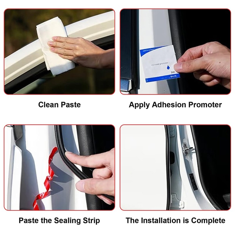 33FT Car Door Edge Rubber Seal Weather Strip For Nissan L Shape Accessories gallery