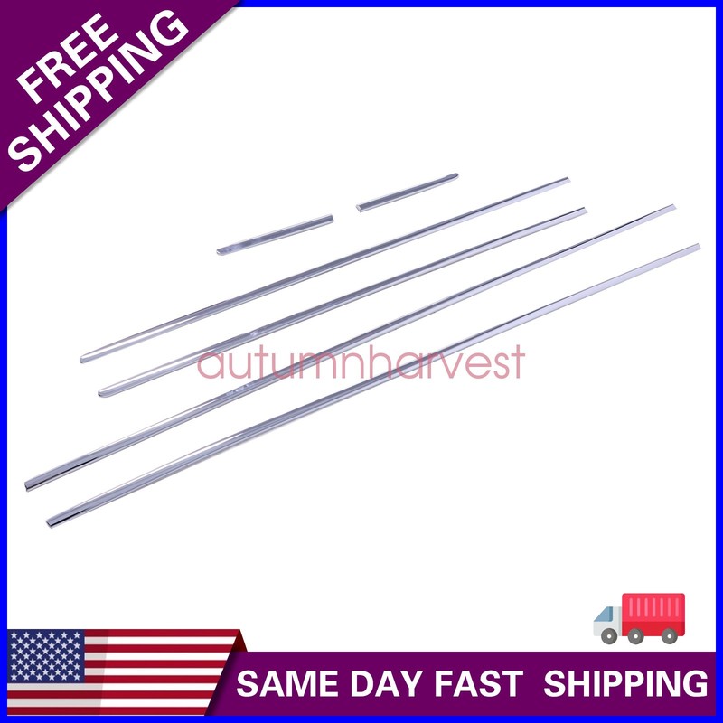 For Mercedes Benz S class W221 2007-2013 Door Chrome Molding Cover Trim Chrome