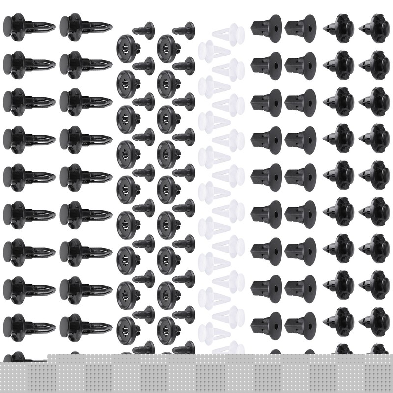 FOR TOYOTA & LEXUS 100pcs Car Trim Panel Clips Bumper Pin Rivet 7 8 9mm