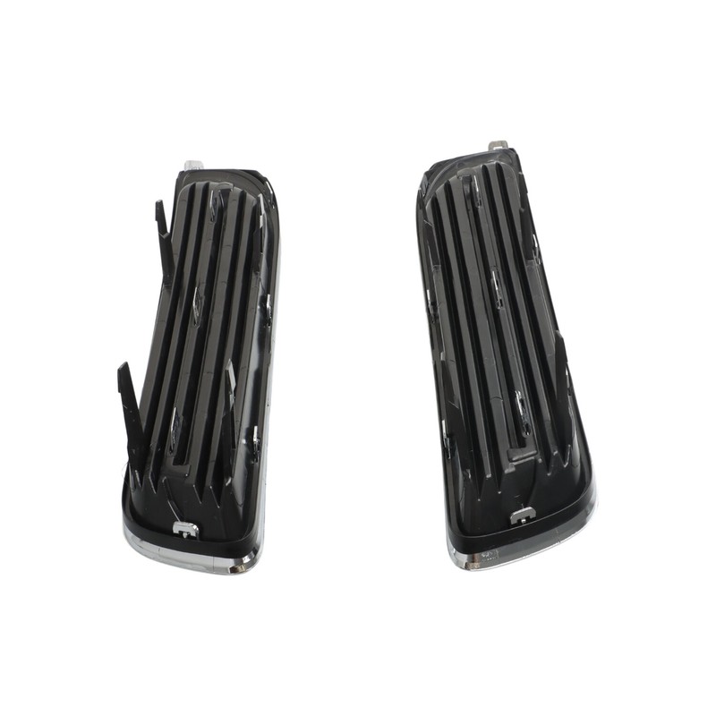 2Pcs Fog Light Lamp Hole Cover Black w/ Chrome Trim Fit for Chrysler 300 gallery