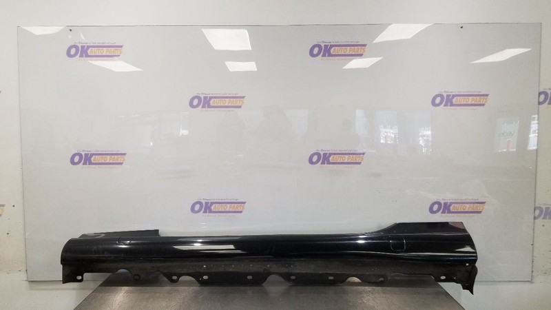 09 MERCEDES BENZ AMG SL63 R230 ROCKER PANEL MOLDING SIDE SKIRT LEFT DRIVER BLACK