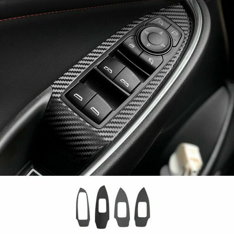 For Chevrolet Malibu 2016-2019 Carbon Fiber Interior Decor Kits Trim Sticker X21 gallery