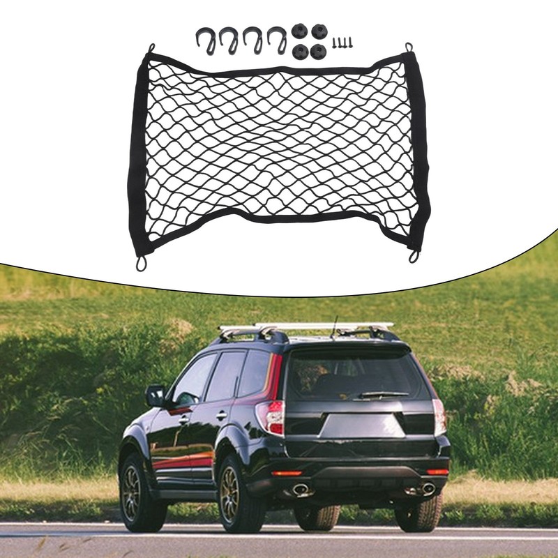 Car Boot Net Car Storage Net Abrasion Resistant Elastic Latex Blend For SUVs gallery