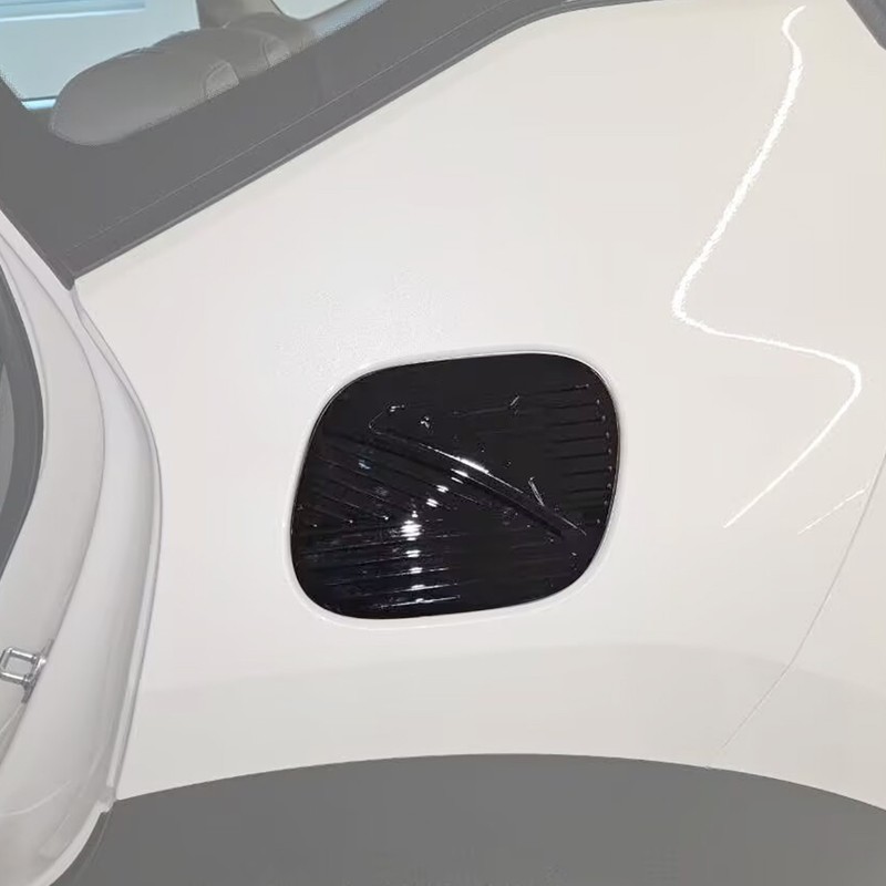 for Kia Seltos 2026-2027 Glossy Black Oil Fuel Tank Cap Decorative Cover Trim gallery
