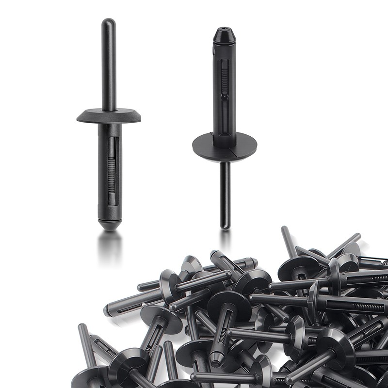 50Pcs/Set Nylon Blind Rivets 6500911 14063981 N803043S For Jeep Chrylser Dodge