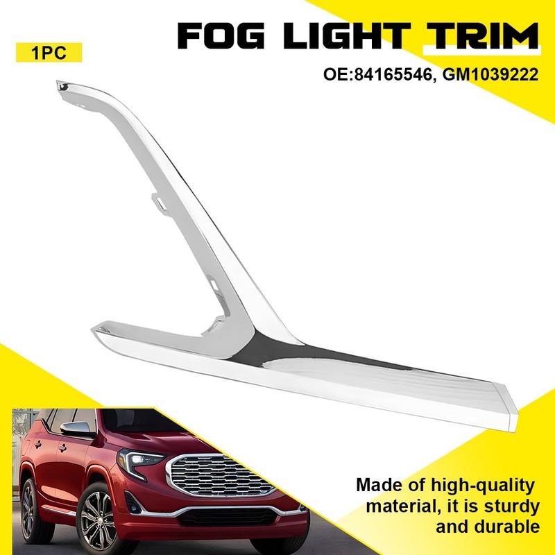 For 2018-2021 GMC Terrain Denali SLT Right Front Bumper Fog Light Bezel OE Spec