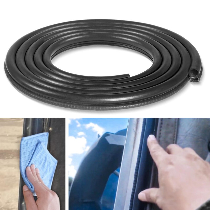 Door Seal Rubber Weatherstrip for 1986-2007 Peterbilt 359 377 379, 20-10985-644