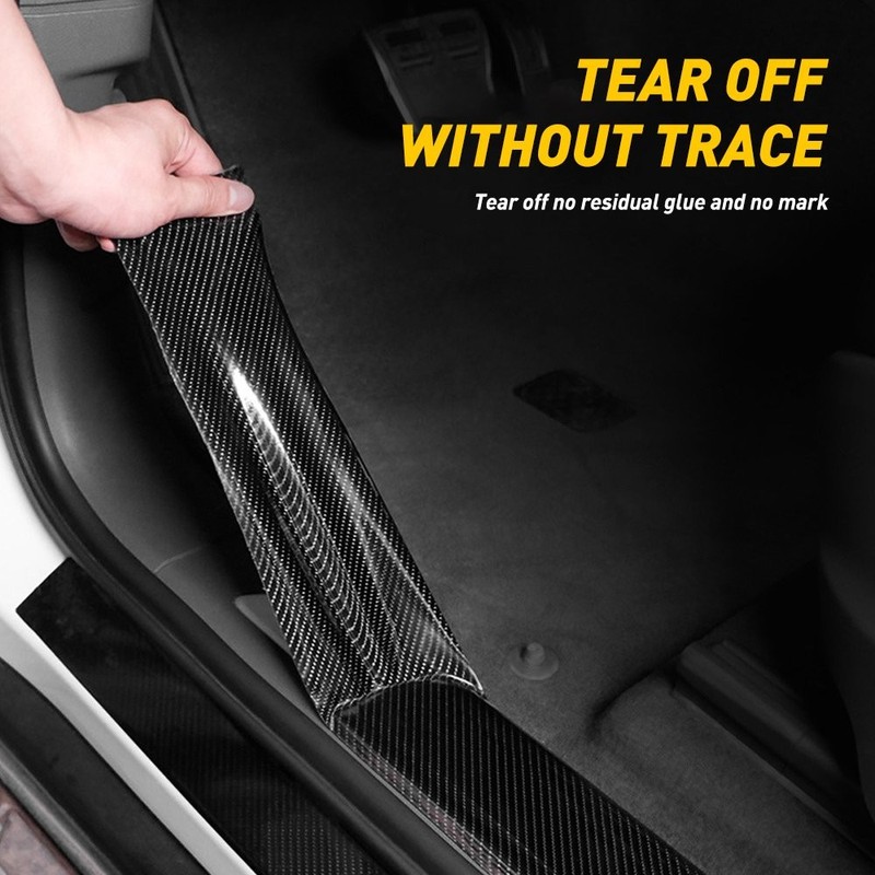 5D Premium Matte or Full Gloss Black Carbon Fiber Vinyl Wrap Sticker Film 10ft gallery