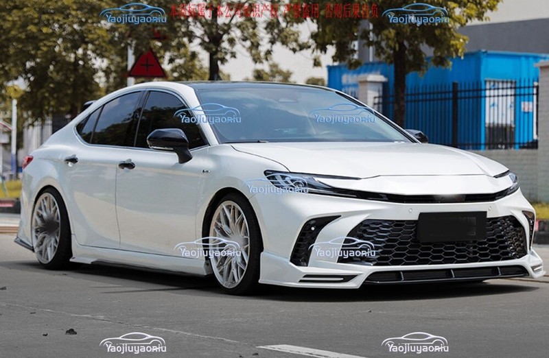 For Toyota Camry 2025-2026 SE/XSE Pearl white and black Front Bumper Lip Cover gallery