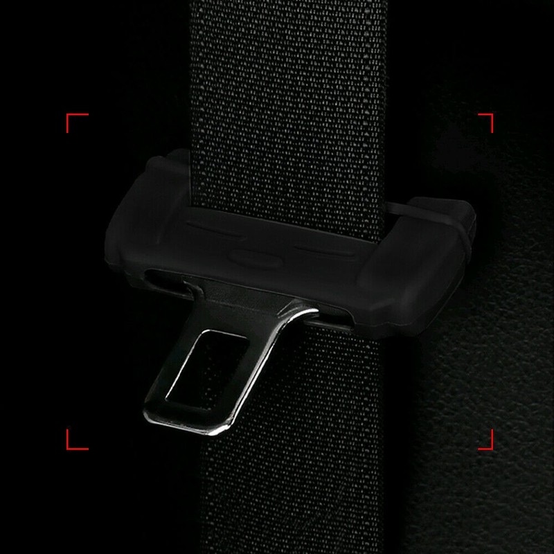 Car Seat Belt Buckle Clip Silicone Anti-Scratch Protector Cover Accessories gallery
