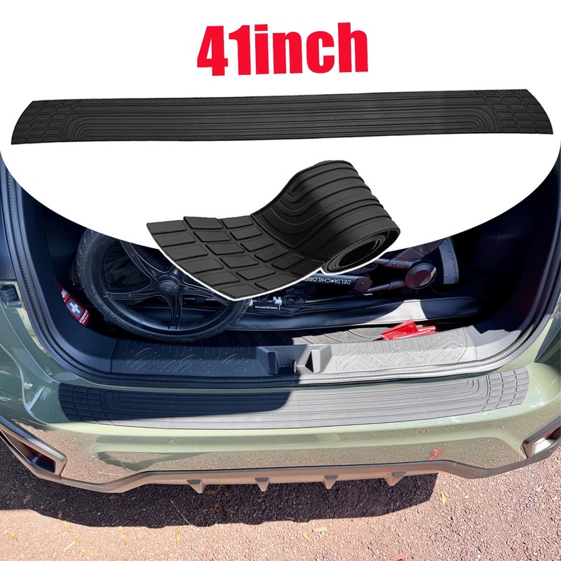 41×3.4″ Customized For Nissan Rear Bumper Protector Anti-Scratch Trimmable Guard