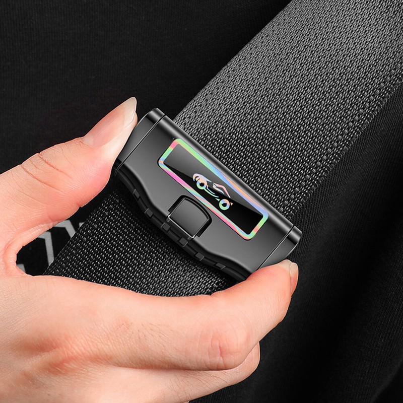2x Adjuster Car Seat Belts Limiter Fixed Buckle Elastic Safety Seat Clips gallery