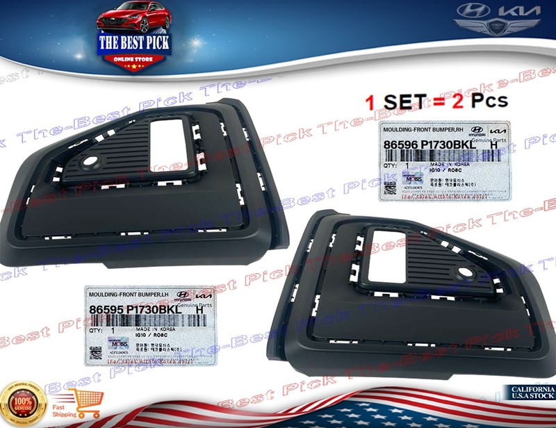 ⭐GENUINE⭐ 2PCS Front Bumper Trim Moldings LEFT + RIGHT ⭐ OEM ⭐ 2026 Kia Sportage