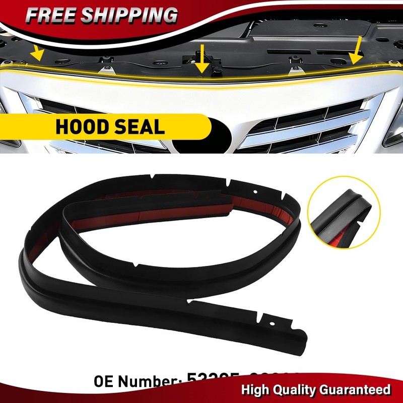 For 2007-2013 Toyota Corolla Front Engine Hood Sealing Rubber Strip 53395-02030