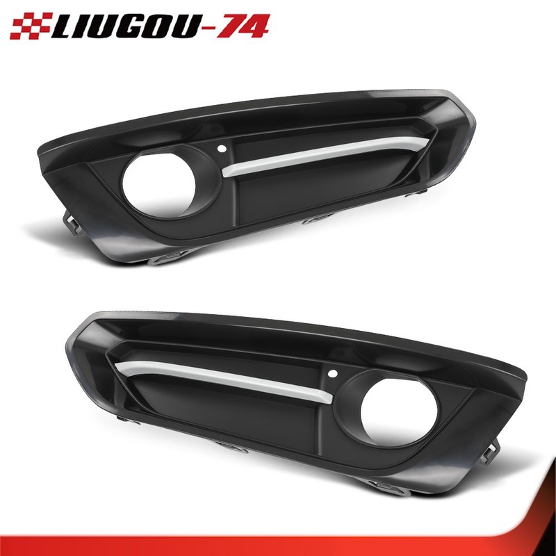 Left and Right Side Fog Light Molding Fit For 2014-2020 BMW 228i 230i NEW