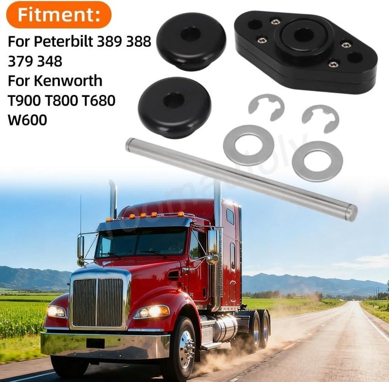 Aluminum Exhaust Mount Bushing Upgrade for Peterbilt Kenworth M136109K M13-6001 gallery