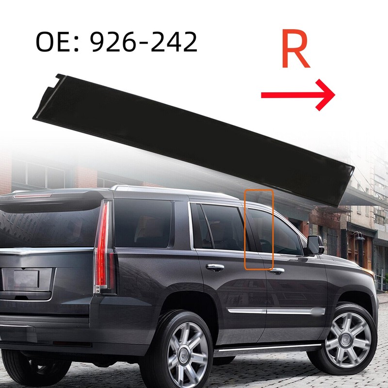 Right Passenger Front Door B Pillar Molding Trim For Chevy Suburban 2015-2020 gallery