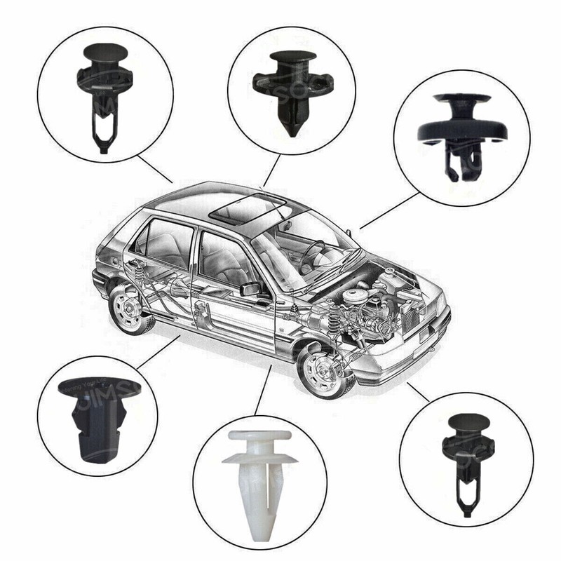 Engine Under Cover Push-Type Retainer for Lexus and Toyota Clips Fastener 100PCS gallery