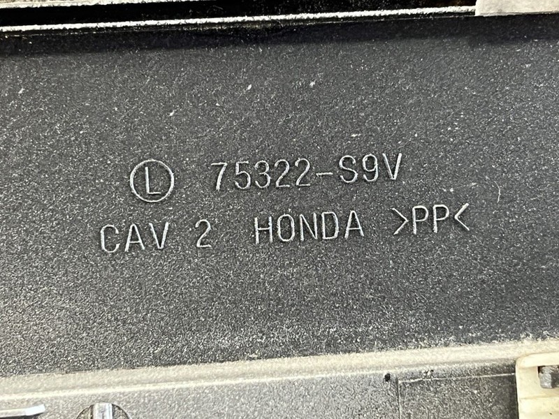 2003 2004 2005 2006 2007 2008 HONDA PILOT LEFT FRONT DOOR MOLDING TRIM SILVER gallery