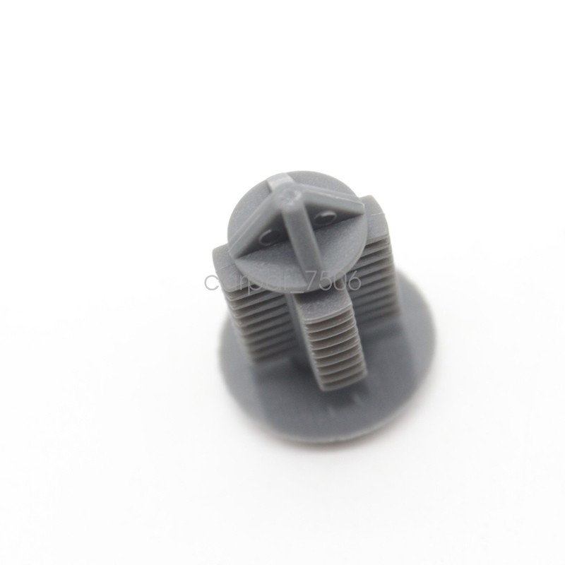 24 Pcs Nylon Push Type Body Retainer Clip Compatible With Renault 7703077107 gallery