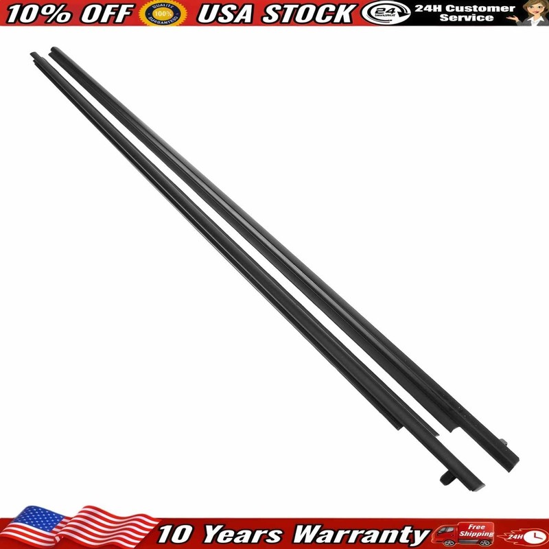Left Right Front Window Weatherstrip Seal For Scion Tc 2005 2006 2007 2008-2010