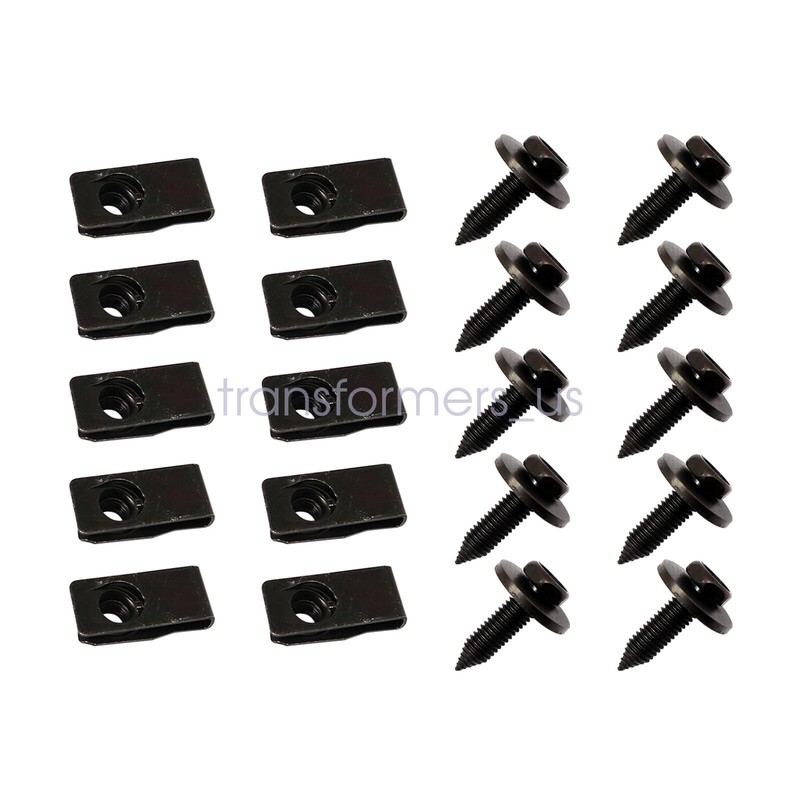 For Truck Body Bolts & U-nut Clips-M8-1.25 x 30mm-13mm Hex- 20pcs (10ea)-#155 gallery