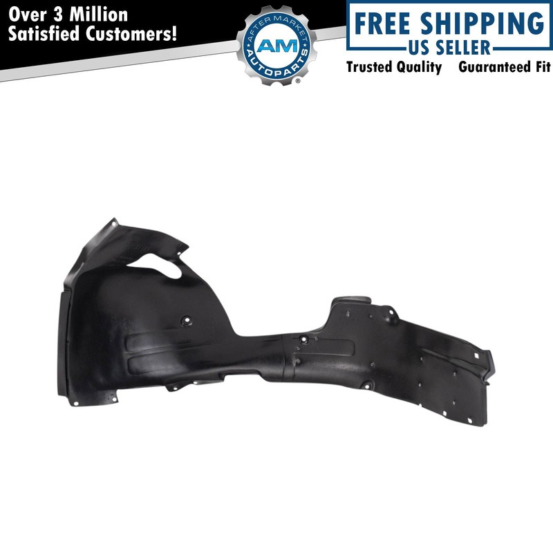 Front Right Inner Fender Liner Black For 2017-2018 Hyundai Elantra HY1249159