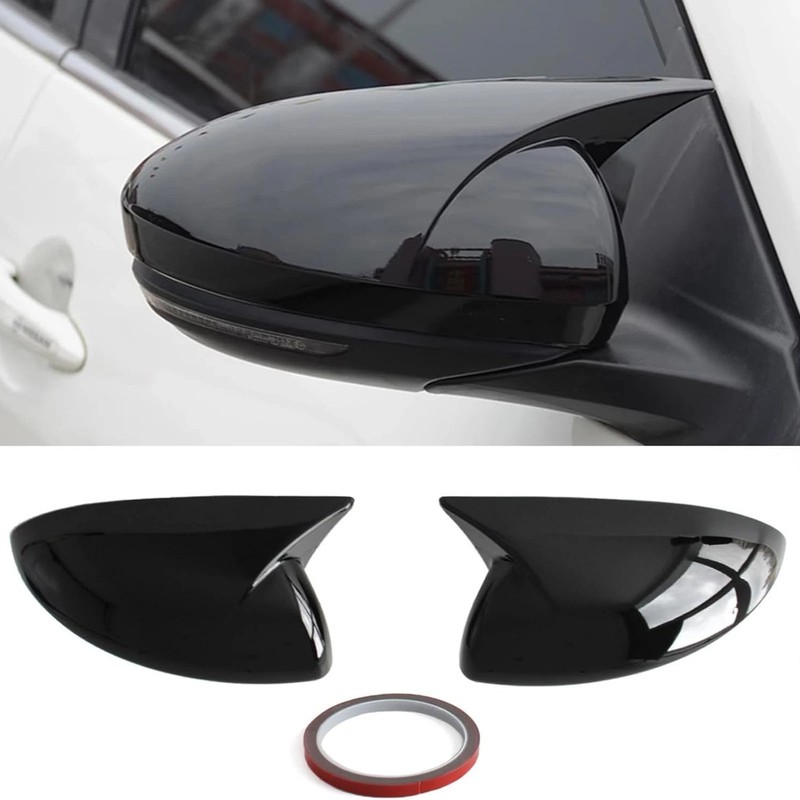 19-24 ALTIMA & 20-24 SENTRA JDM M STYLE GLOSS BLACK SIDE MIRROR COVER CAPS