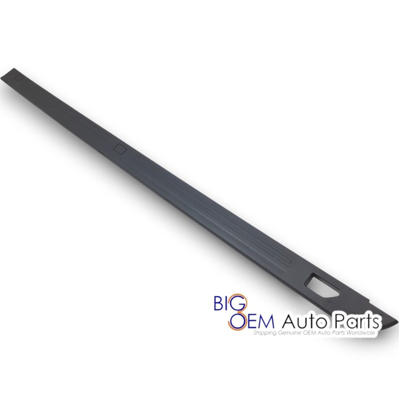 OEM new Silverado Sierra Truck HD Dually 8' Long Bed Rail Cap black Moldings Set gallery