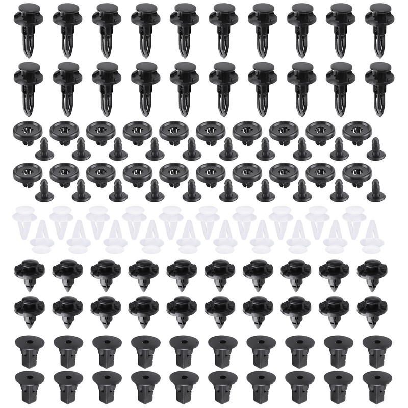 100x For TOYOTA LEXUS Trim Panel Clips Bumper Fender Push Pin Rivet 7 8 9mm gallery