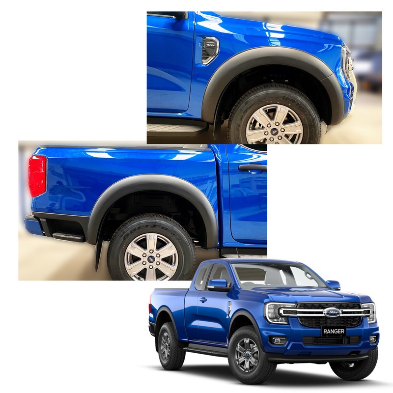 Fender Flares Arch (V.1) 6 inches Fits Ford Ranger XLT XLS XL SPORT 2023 – 2024