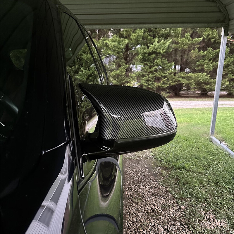 For BMW X3 F25 X5 F15 X6 F16 2014-18 Carbon Fiber Wing Mirror Cover Caps M Sport gallery