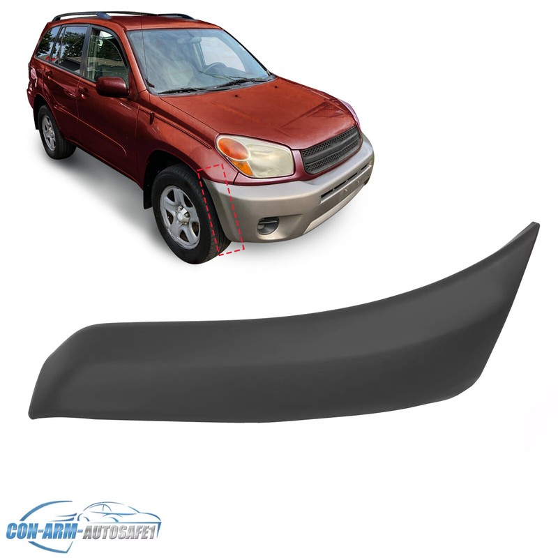 Right Side Front Bumper End Cap For Toyota RAV4 2001-05 2002 2003 2004 2.4L 2.0L